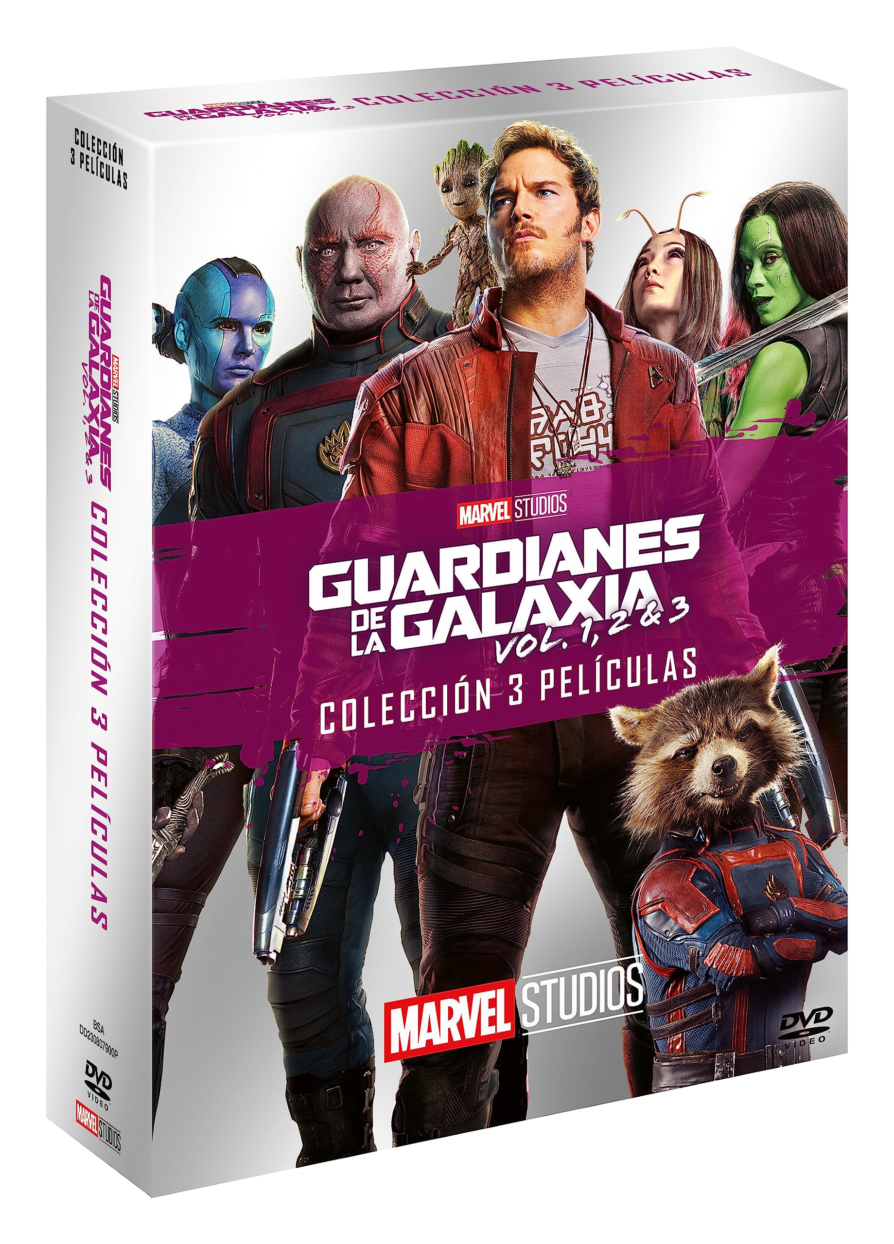 Guardianes de la Galaxia 3-Movie Collection Pack DVD el regalo ideal para coleccionistas de cine