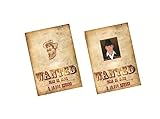 Panneau wanted 29x41cm LP Divertissements Panneau Wanted 29x41cm