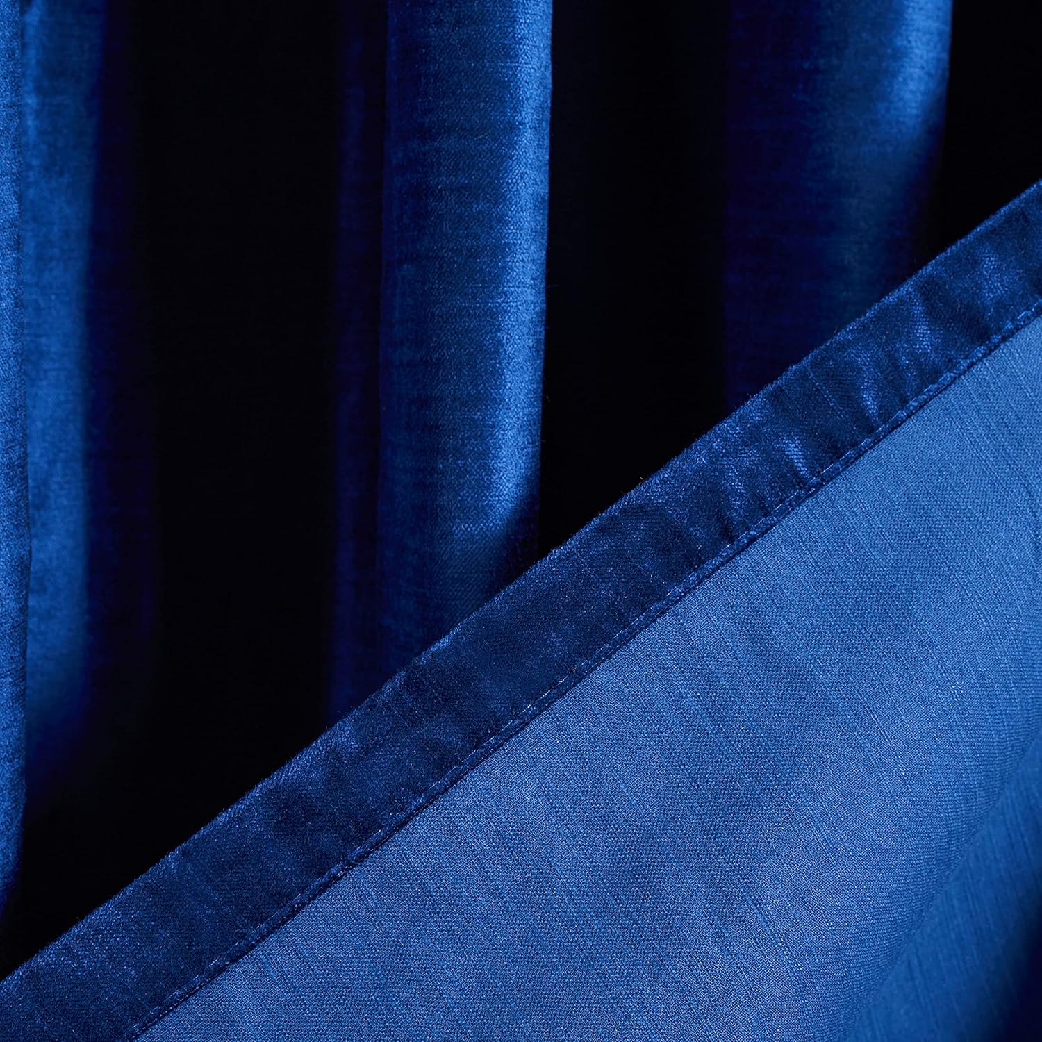 Safavieh Home Collection Creslia Royal Blue Grommet Window Panel Curtain Treatment (52" x 96")