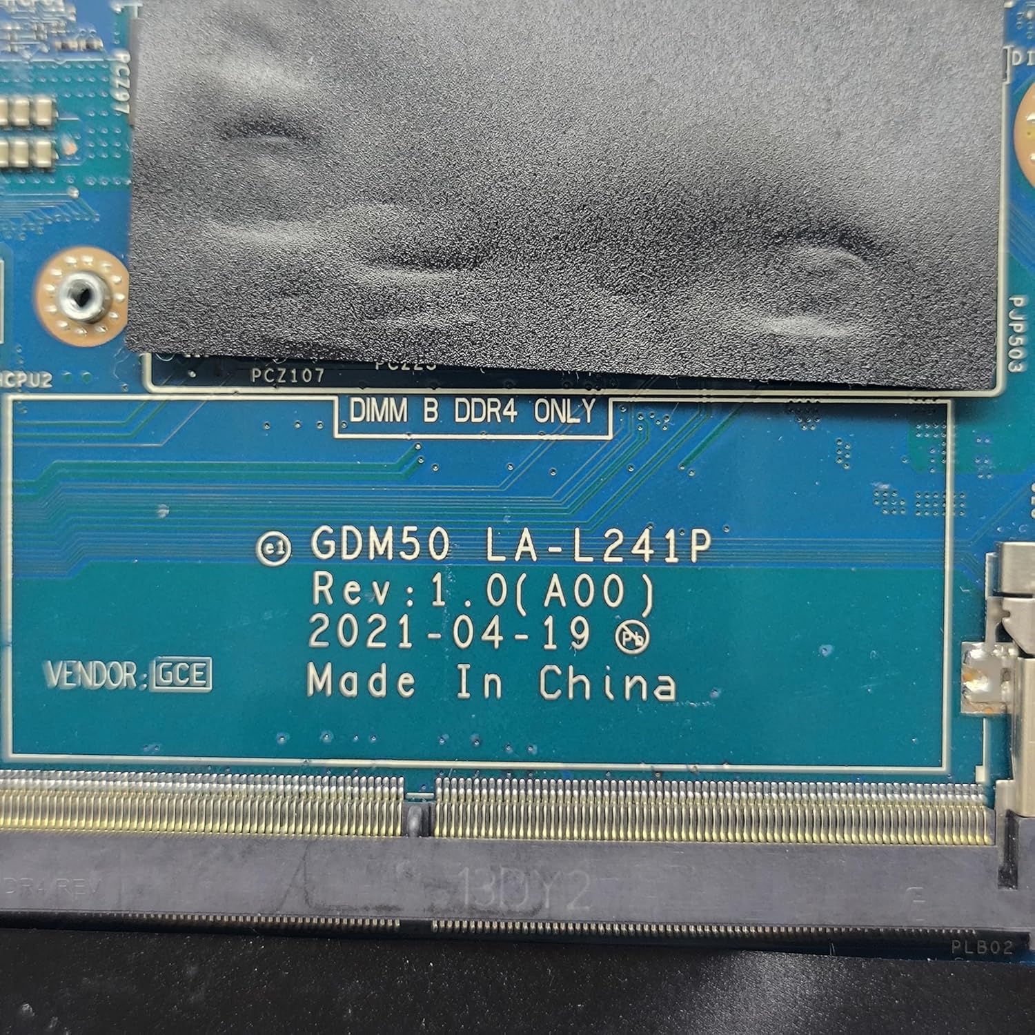 Replacement Laptop Motherboard GDM50 LA-L241P for Dell Inspiron 15 3511 System Board i3-1125G4 Processor 0FFWCW FFWCW