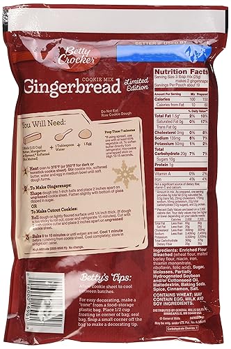 Miniatura 2 de Betty Crocker - Mezcla de galletas de jengibre, 17.5 onzas (paquete de 2)