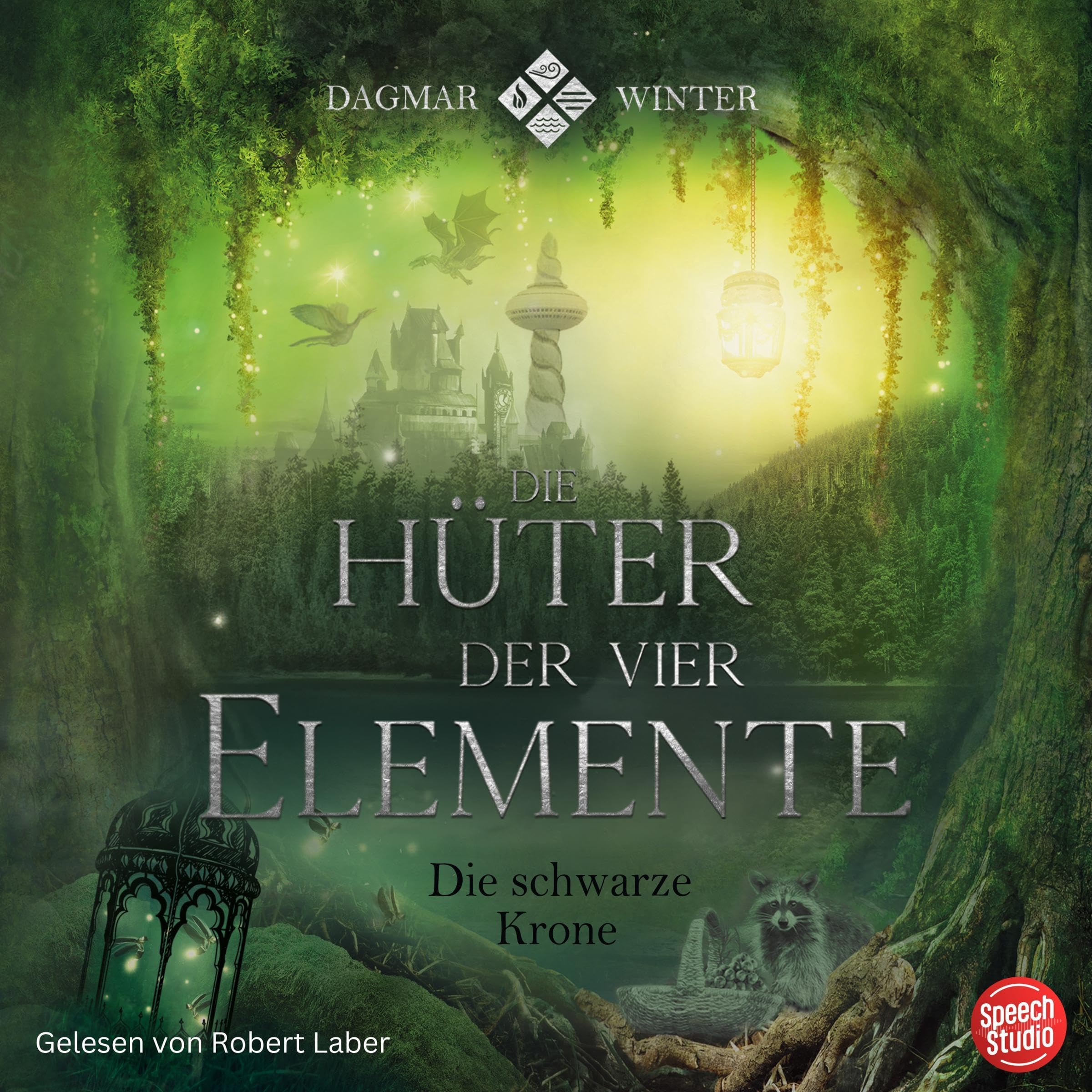 Cover art for Die Hüter der vier Elemente - Die schwarze Krone