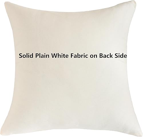 Miniatura 6 de Holibeat Juego de 2 fundas de almohada decorativas con lunares esponjosos, color rosa, azul y naranja, 18 x 18 pulgadas (paquete de 2 unidades)