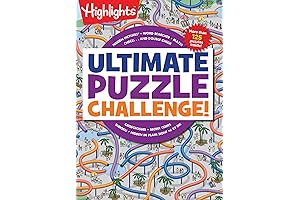 Ultimate Puzzle Challenge!: Fun Car Trip Activities for Kids Ages 8-12