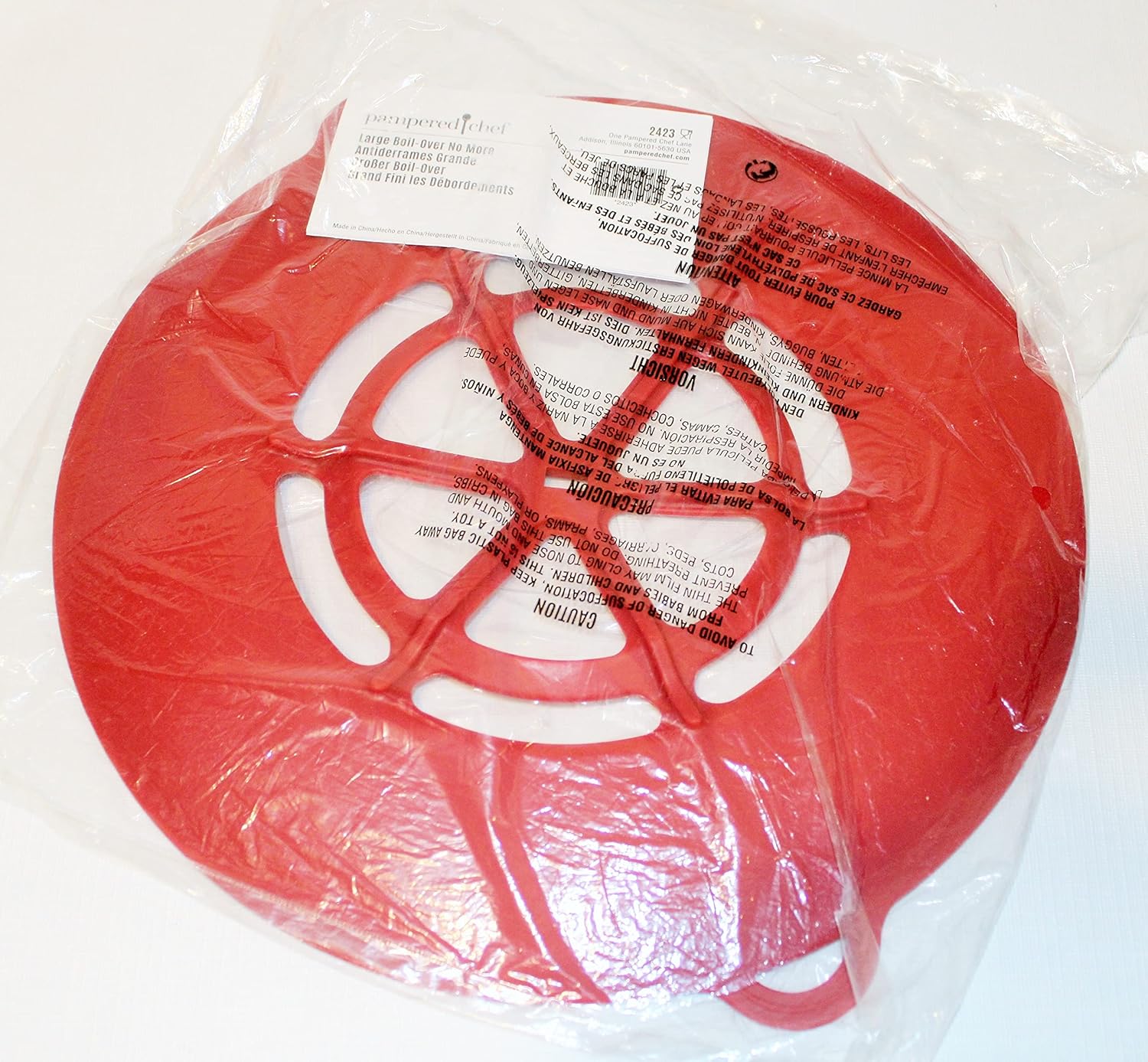 Pampered Chef Boil Over No More - Large #2423