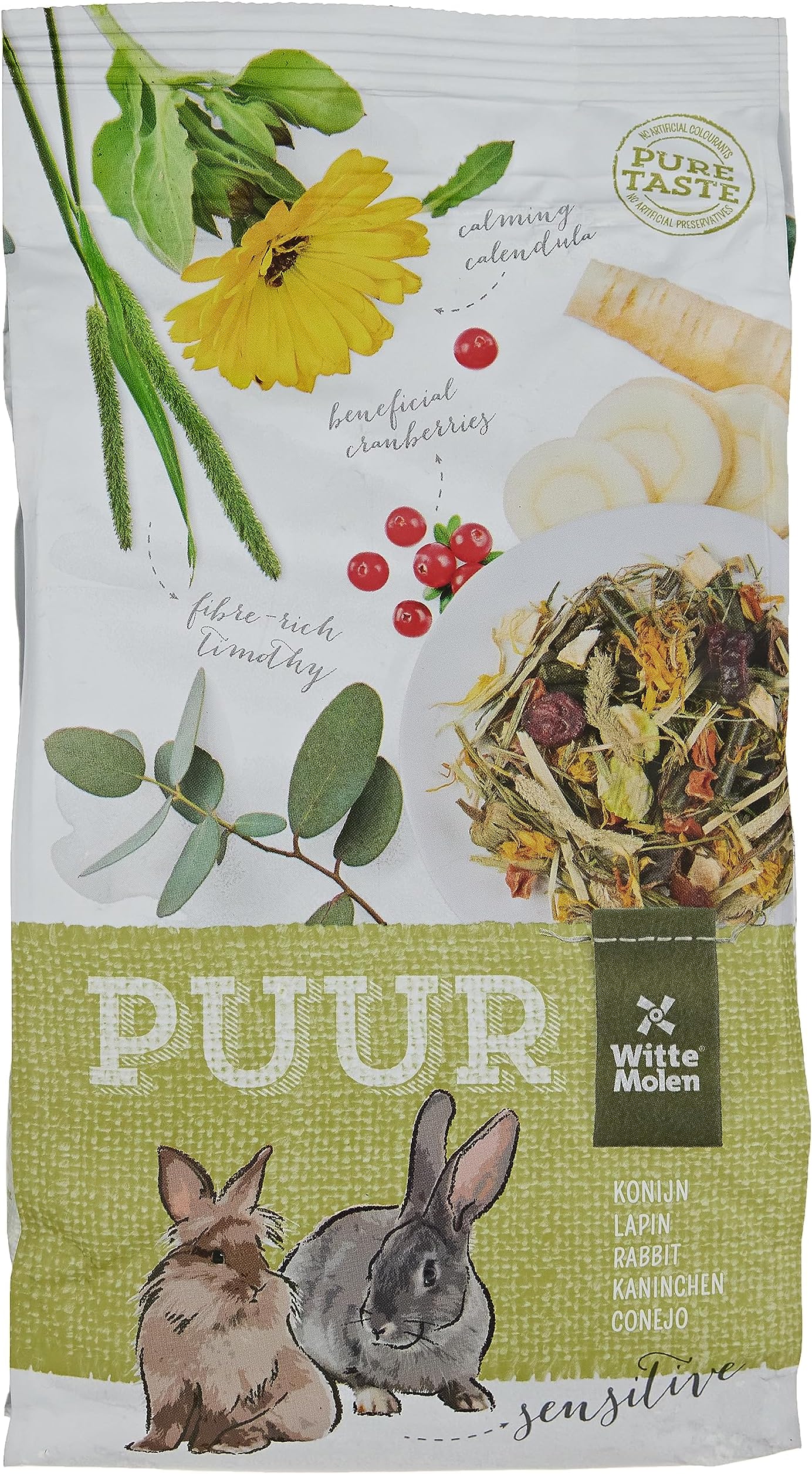 Witte Molen Puur Rabbit Sensitive Weight - 800g