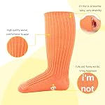 Moyel Chaussettes bébé pour les filles / les garçons 0-12 mois Cadeaux mignons pour bébé nouveau-né Cadeaux douche Bébé garçon Cadeau bébé fille Ensemble cadeau