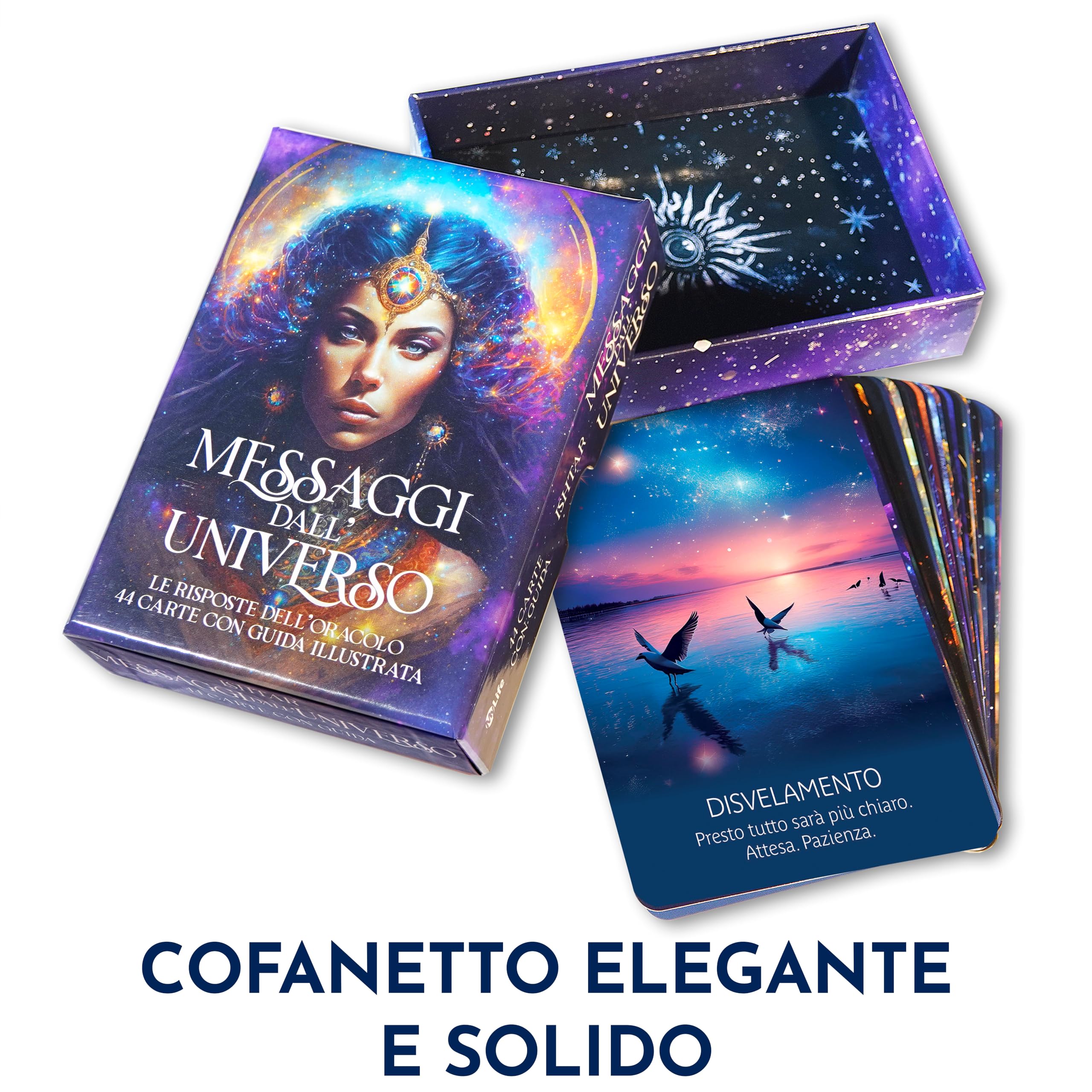 Messaggi dall'Universo. Le Risposte dell'oracolo. 44 carte con guida illustrata