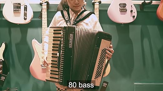 Accordeon Schouderbanden Kit PU Slijtvaste Verstelbare Accordeon Riemen voor 16-120 Bas Accordeons(110.00 * 4.80 * 2.50cm-zwart