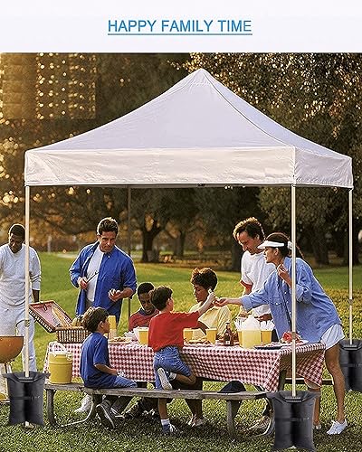 Miniatura 3 de Juego de 4 bolsas de arena para toldo desplegable 1680D, pesos resistentes para tienda de campaña, juego de 4 pesos para tienda de campaña al aire