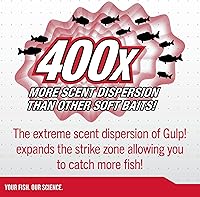 Vista 6 de Berkley ¡Gulp! SR Crawler Fishing Soft Bait