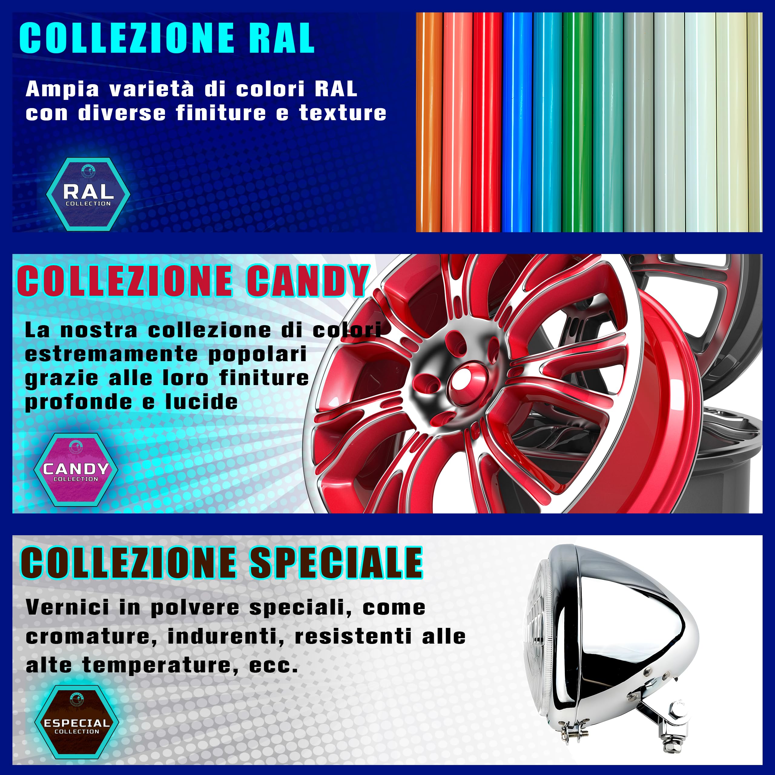 Poliestere trasparente rosso 3216,candy, polvere coating, vernice elettrostatica, termoindurente,vernice per carrozzerie e cerchi