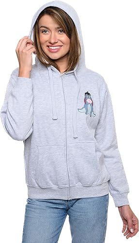 Miniatura 9 de Disney Sudadera con capucha y cremallera Eeyore Winnie The Pooh Piglet Tigger