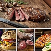 Vista 1 de Surtido para parrilla Incluye entrecot y solomillo superior, hamburguesas de carne Angus, y pechuga de pollo con hierbas de limón Chicago Steak