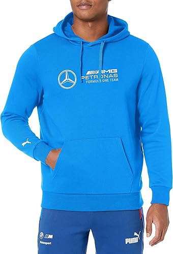 Miniatura 1 de PUMA Sudadera con capucha de forro polar Mercedes Amg Petronas Essentials para hombre