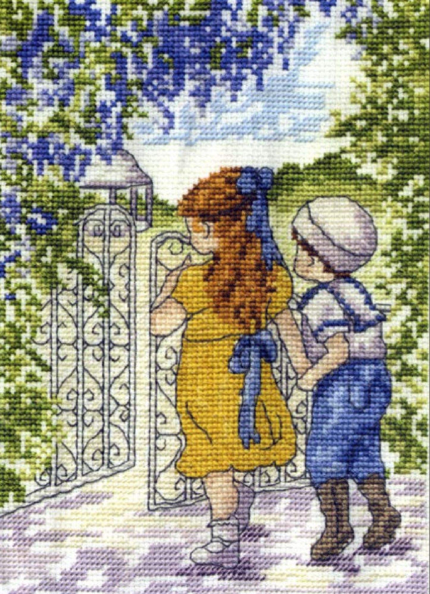 All Our Yesterdays Counted Cross Stitch Kit – in The Secret Garden