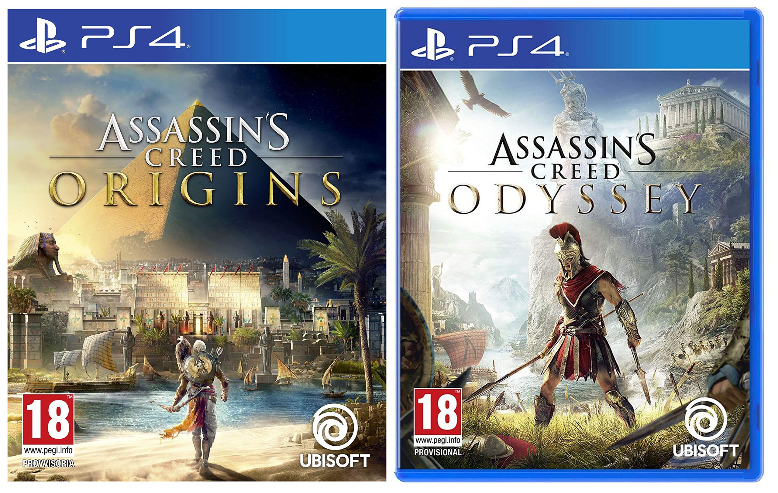 Assassins Creed: Odyssey (PS4)+Assassin's Creed Origins (PS4)