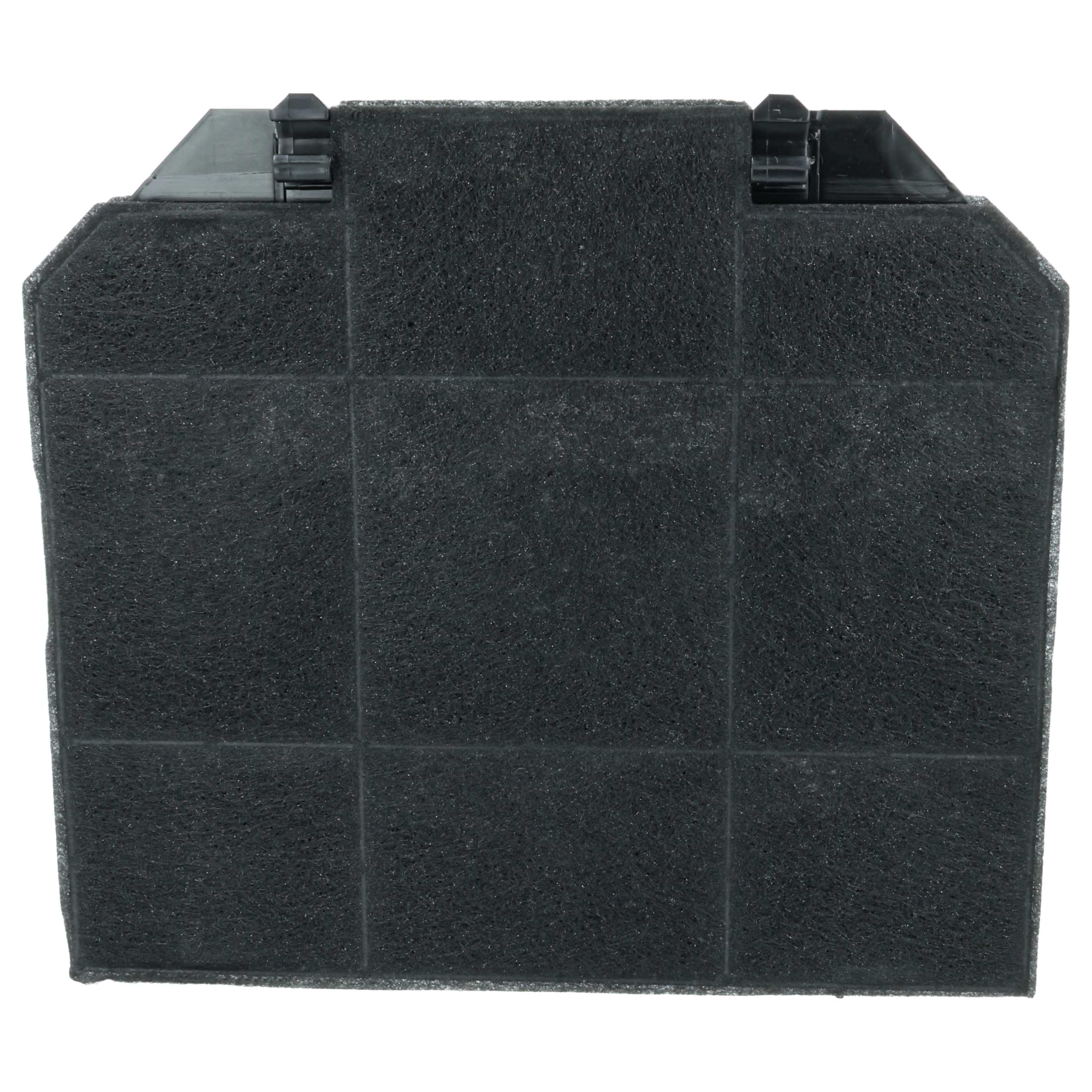 vhbw 2x Actieve koolfilter compatibel met AEG X91384MD01, X91384MI01, X91384MI02, X91384MD02, X91384MI0 Afzuigkap - 26,5 x 23,7 x 1,6 cm