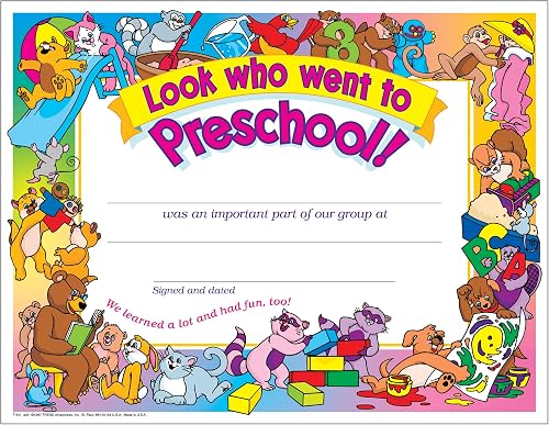TREND enterprises, Inc. Look who went to Preschool!, 30 ct