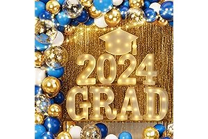 2024 Grad Party Supplies: Class Grad Decorations You Need!