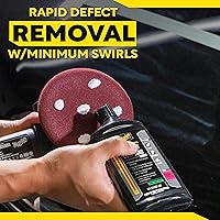 Vista 8 de Meguiar's Mirror Glaze M10508 - Compuesto ultracortado, fórmula de grado profesional con acción de corte rápida que elimina arañazos, remolinos