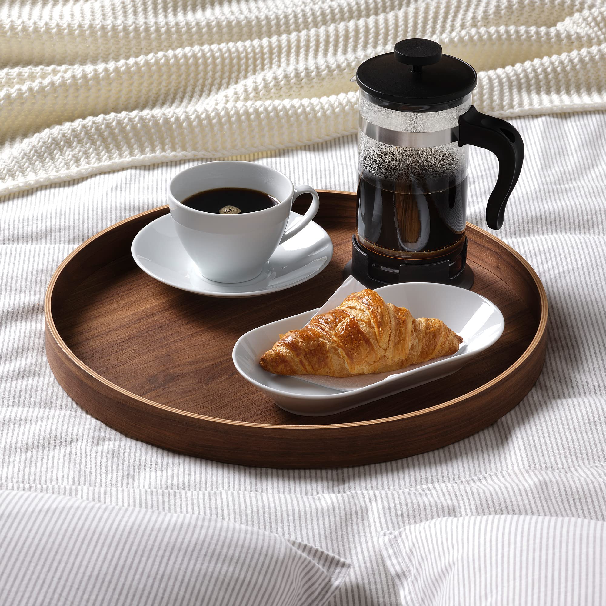 IKEA OMBONAD Tablett, 42 cm, Walnuss