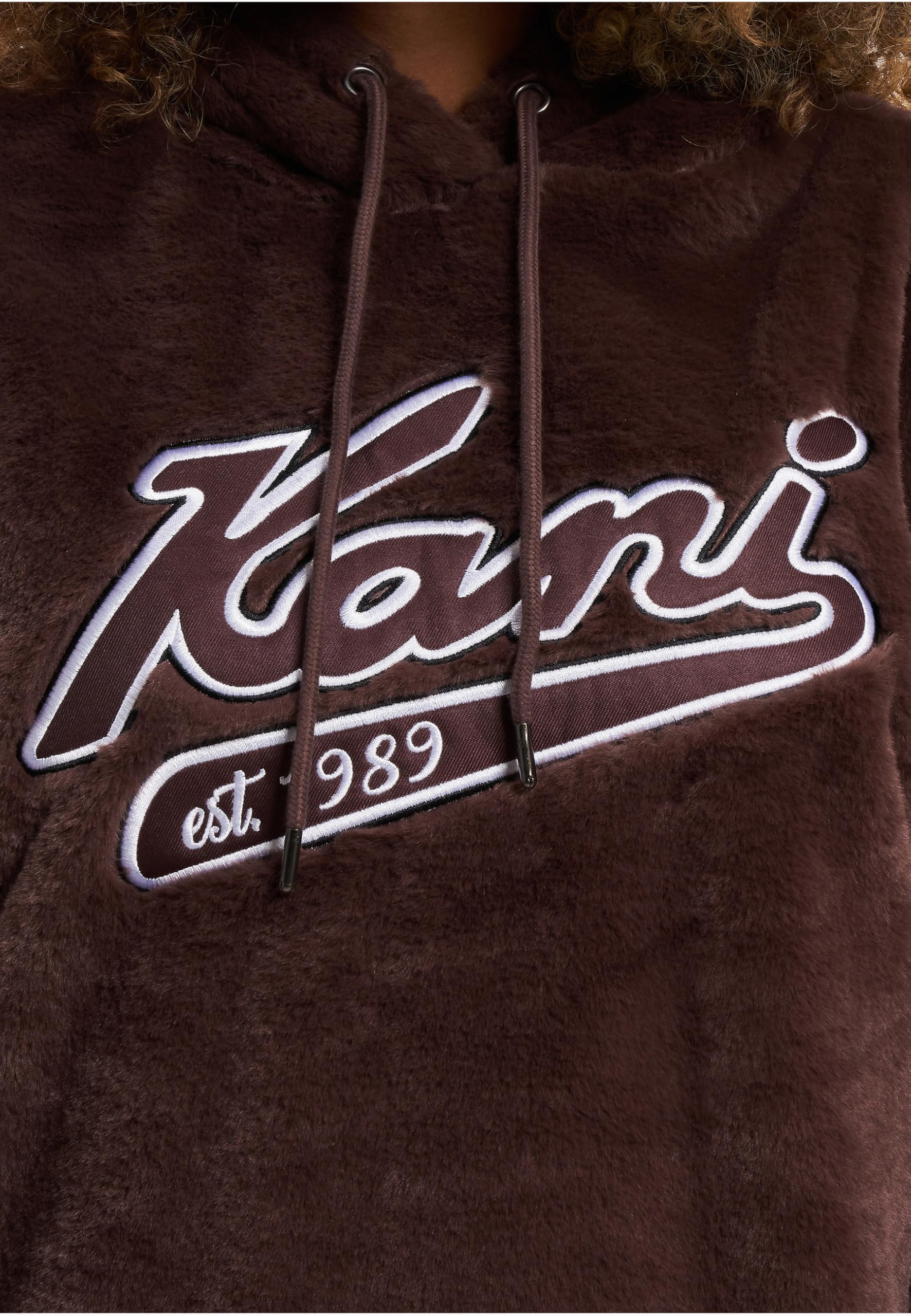 Karl Kani KW234-039-2 KK Varsity Robe à capuche végétalienne pour femme