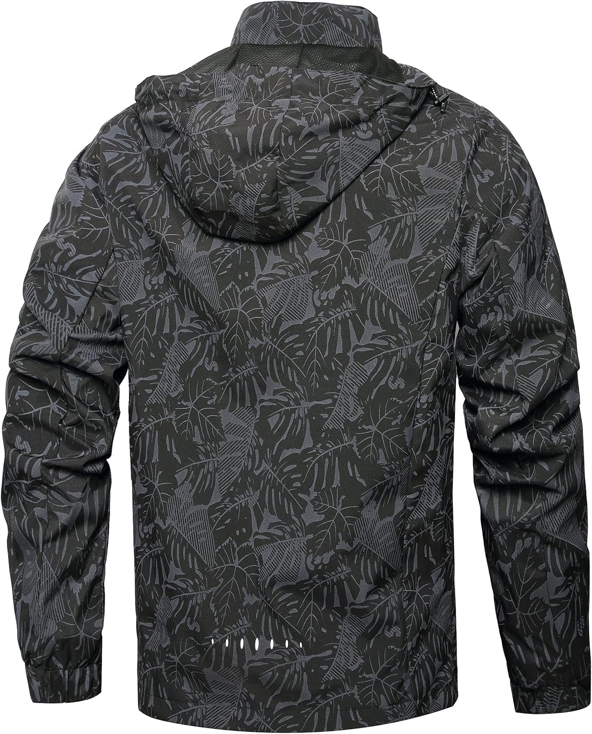 Men's Lightweight Waterproof Rain Jacket,Shell Hooded Outdoor Raincoat Hiking Windbreake jacket - Image 3