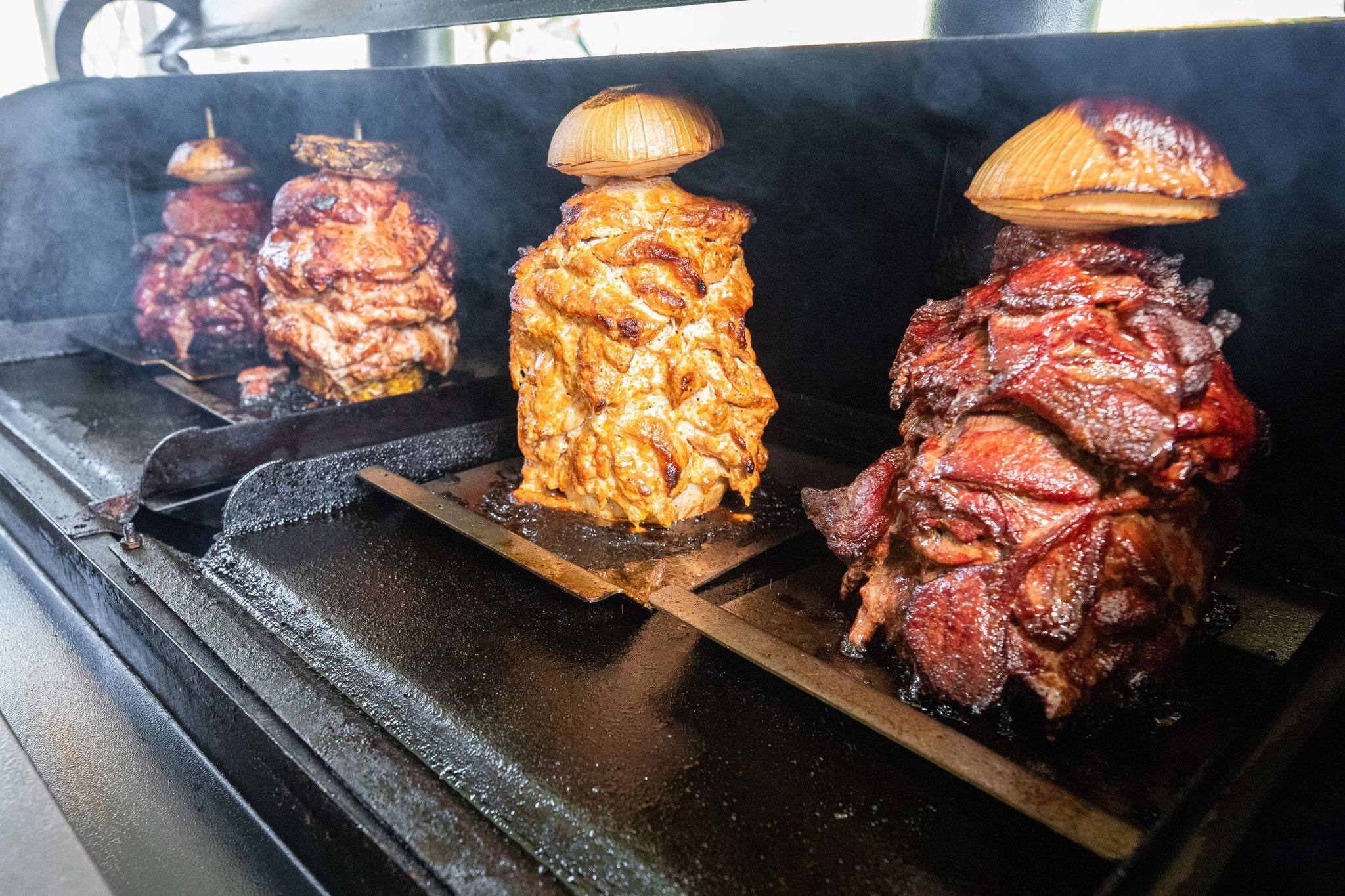 BBQ Hack Skewer Hack, Stainless Vertical Skewer for Outdoor Grill or