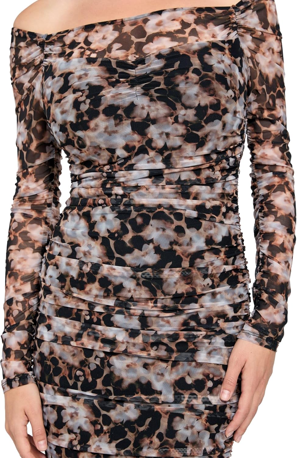 Guess Womens Eco Off Shoulder Calista Dress - Image 3