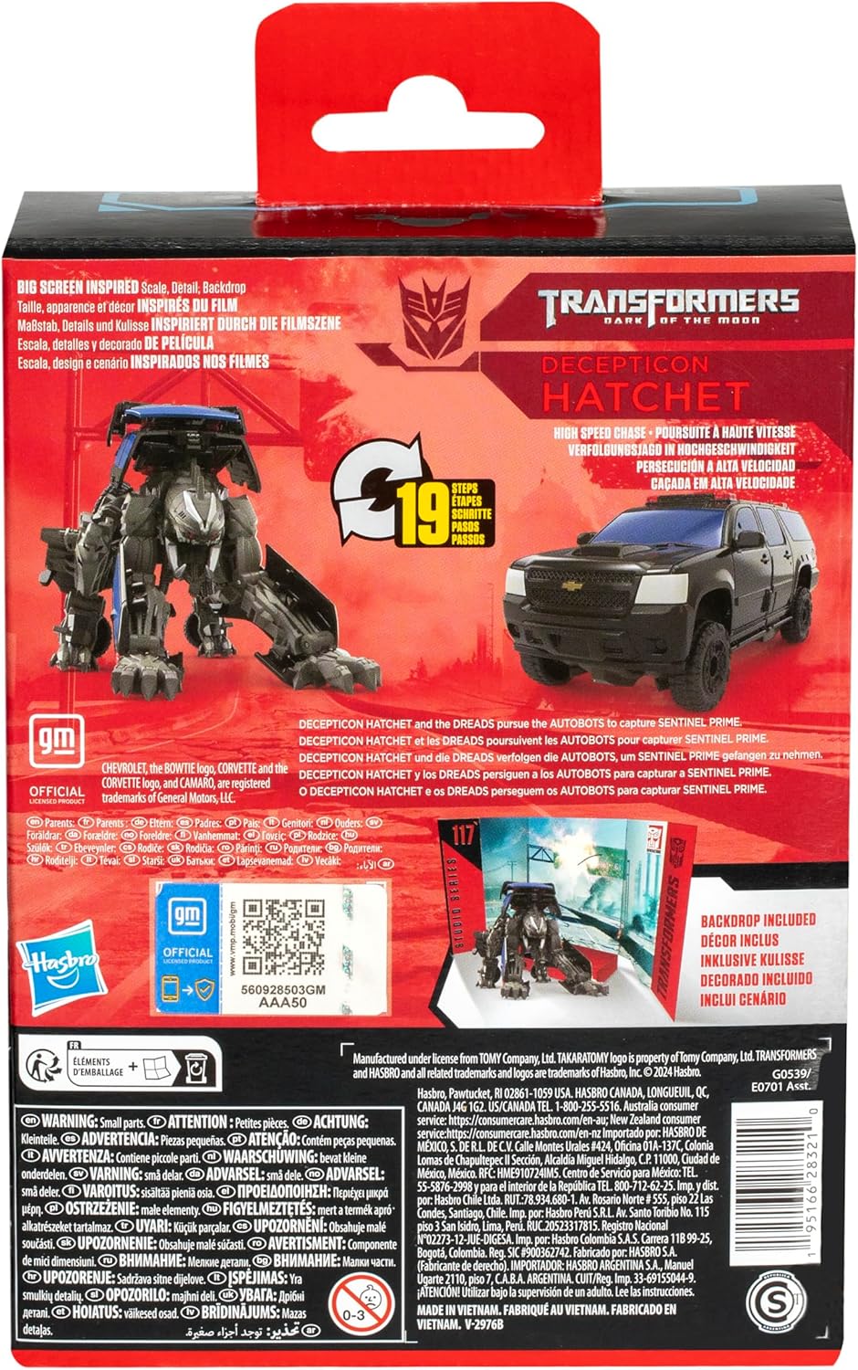 Transformers Generations Studio Series 94 Decepticon Hatchet Deluxe Class Action Figure Transformers The Hidden Side of The Moon