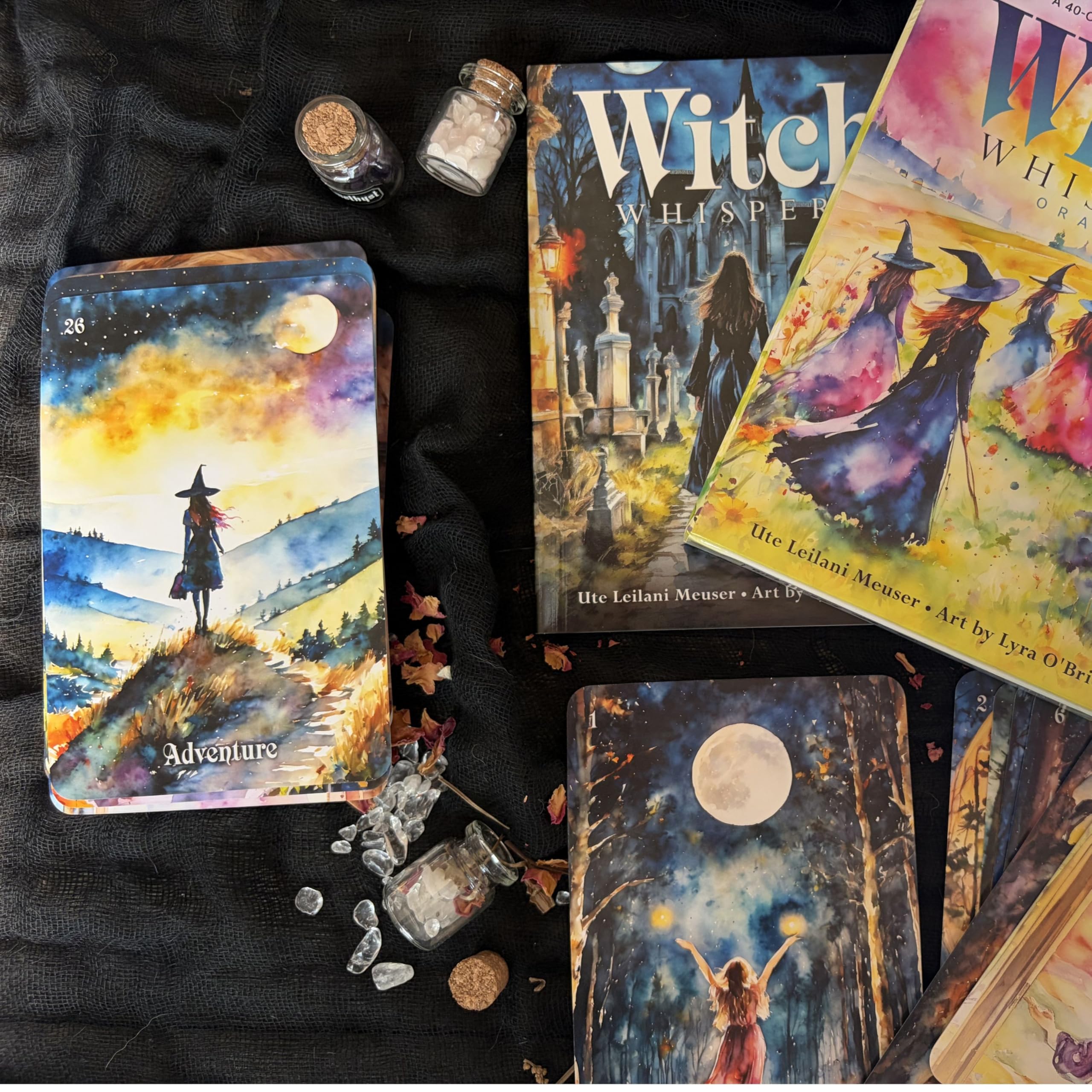 Witch Whispers Oracle: A 40-card Deck for the Modern Witch