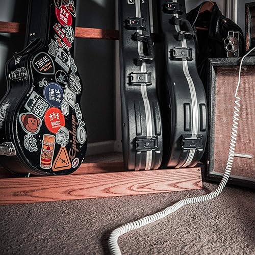 Miniatura 10 de String Swing Estante de nogal para guitarra eléctrica y acústica, CC29-BW