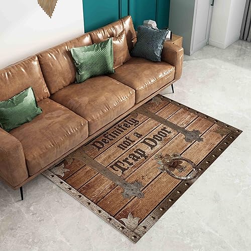 Miniatura 3 de Tapete divertido para puerta delantera, ultra duradero, para decoración de porche, para interiores y exteriores, tapete de bienvenida resistente