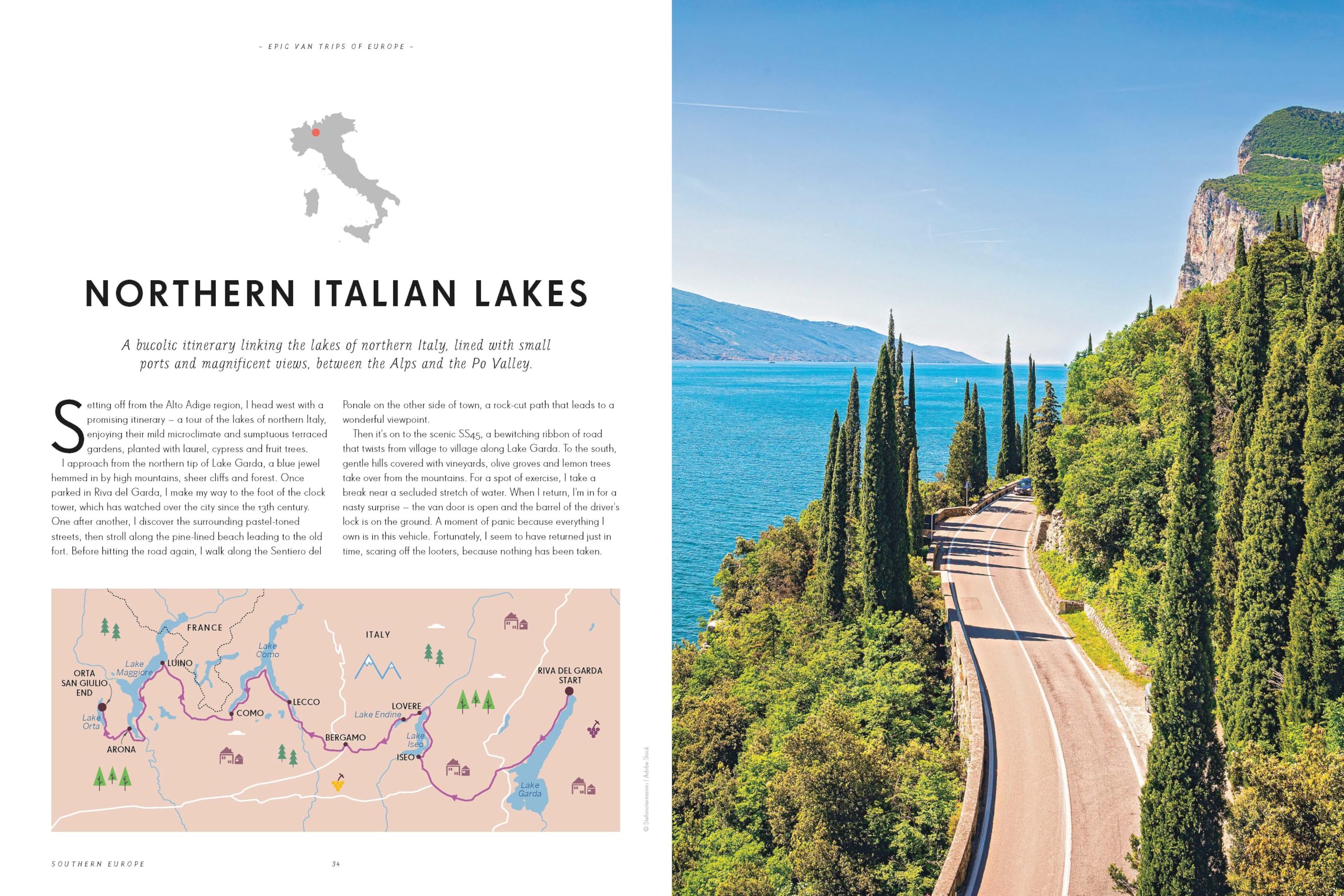 Lonely Planet Epic Van Trips of Europe: Explore Europe’s Most Beautiful Routes to Travel by Campervan