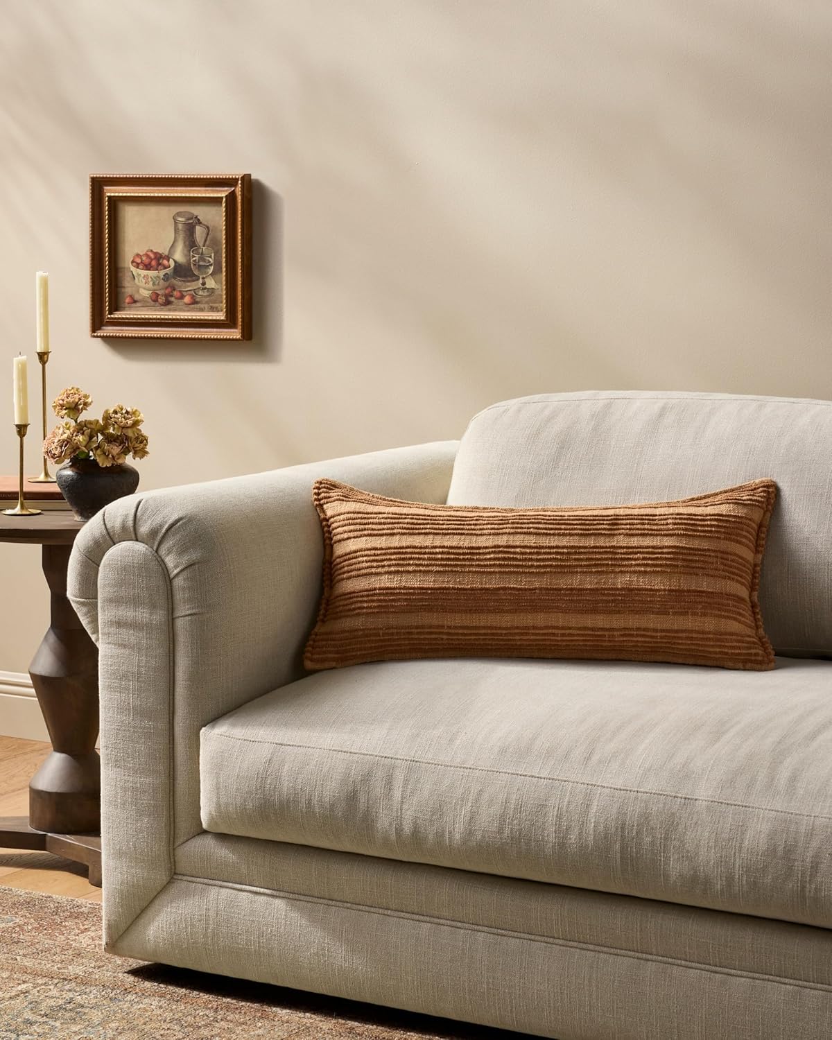 Loloi Amber Lewis Aspyn Collection PAL0061 Amber 12'' x 27'' Cover Only Pillow