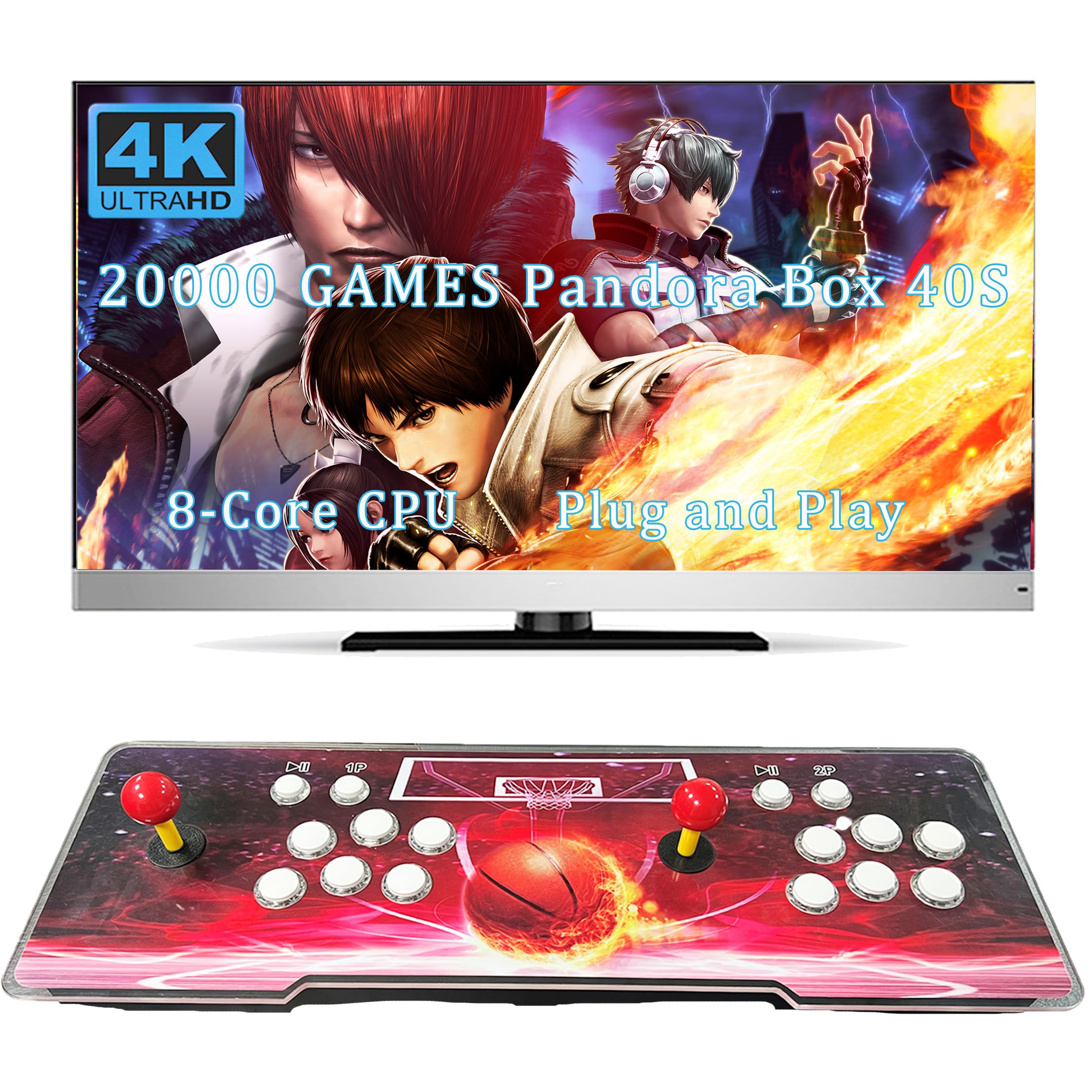 RegiisJoy 20000 in 1 Arcade Game Console 40S