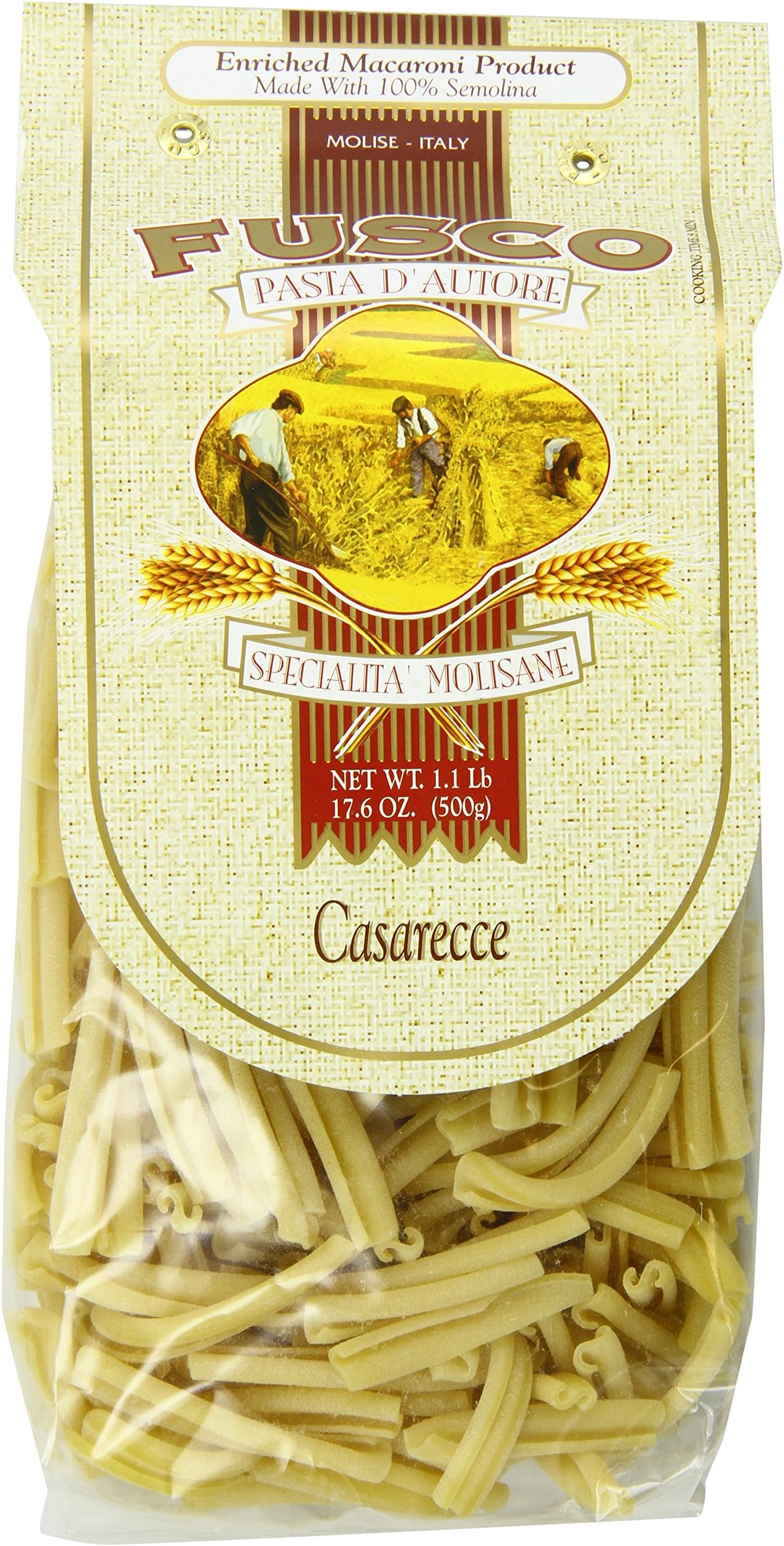 Fusco Pasta - Casarecce, 1.1 lb