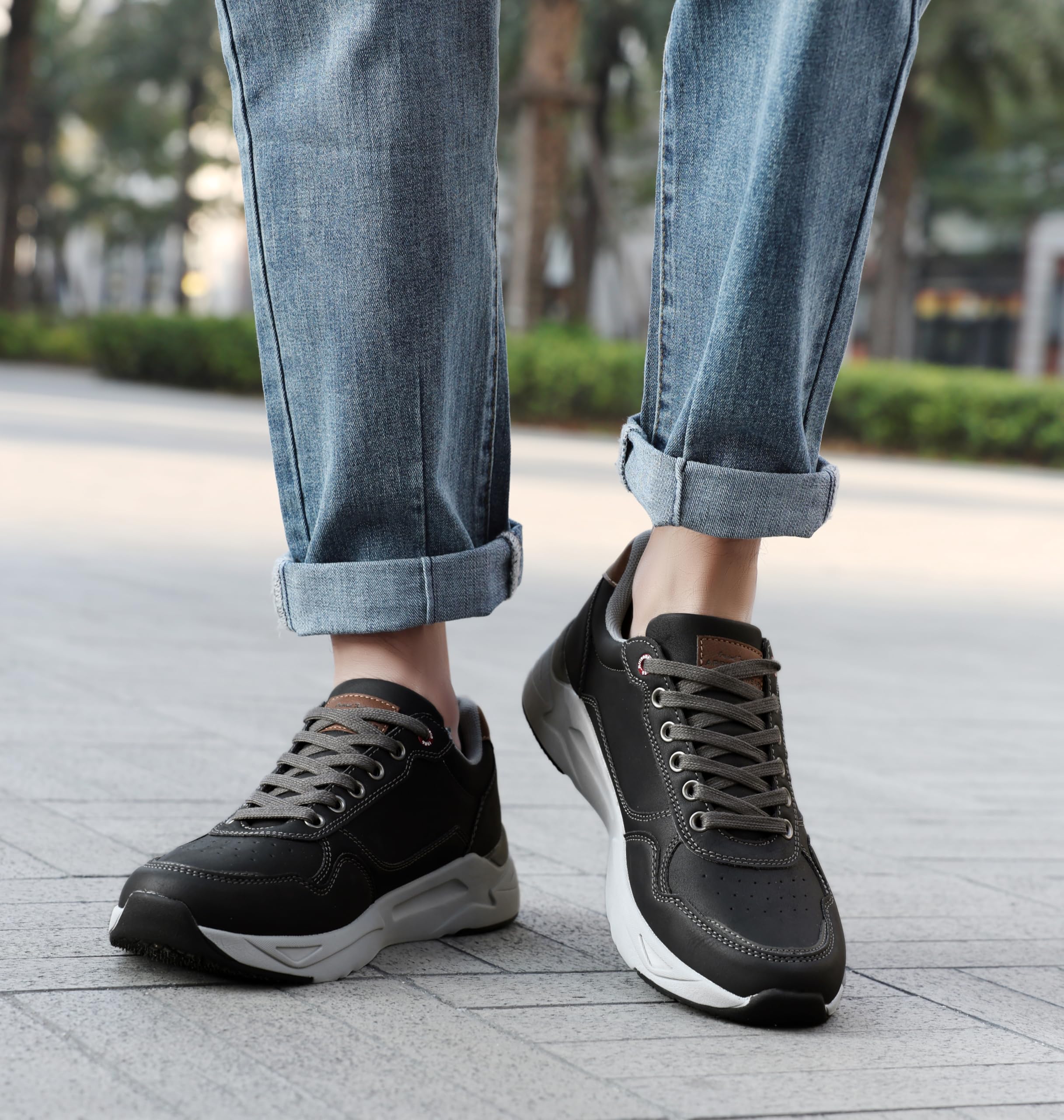 ARRIGO BELLO Baskets Homme Ville Chaussures Léger Formateurs Mode Sneakers Respirantes Marche Loisirs Chaussures Sports Extérieurs Taille 41-46