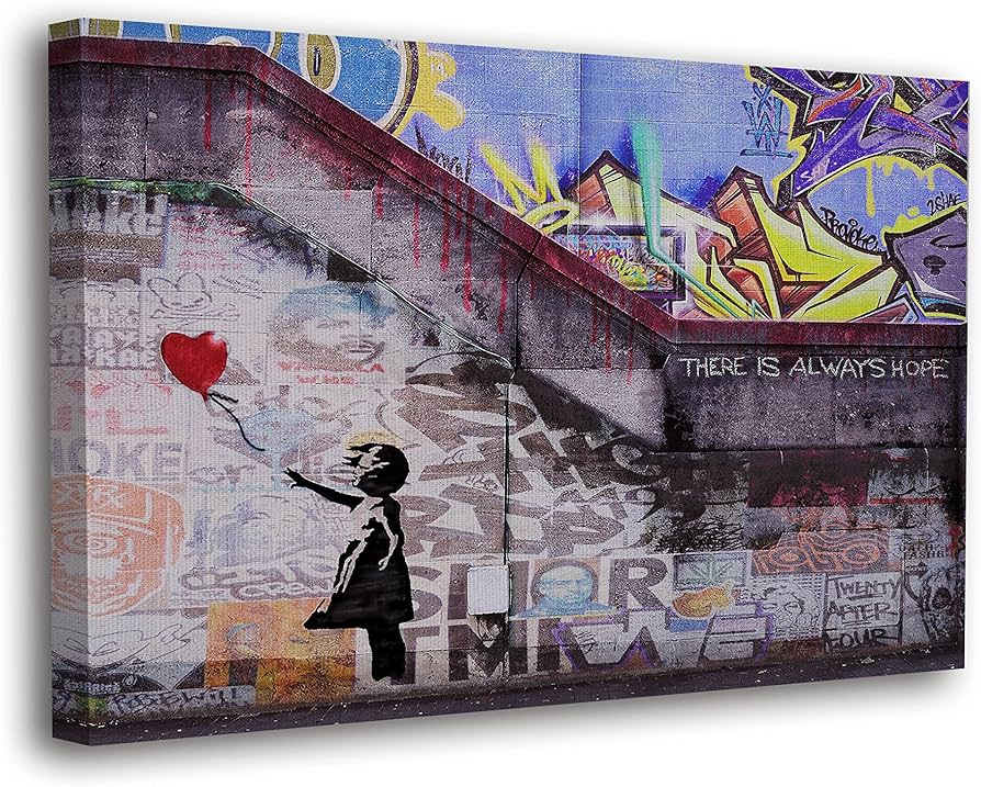 バンクシー BANKSY ポスター バルーン オリジナル