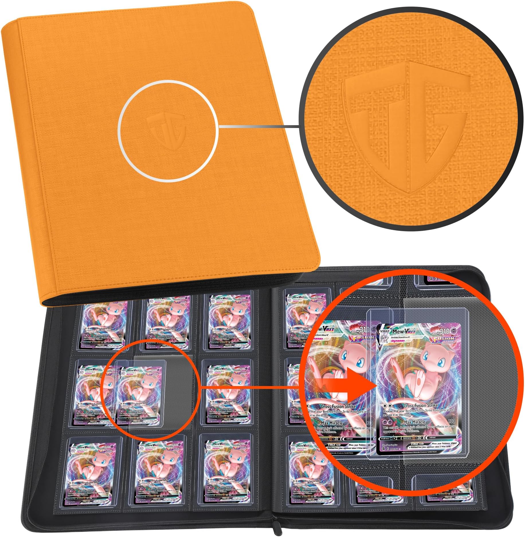 Toploader Binder Pages for Trading & Sports Card Toploader