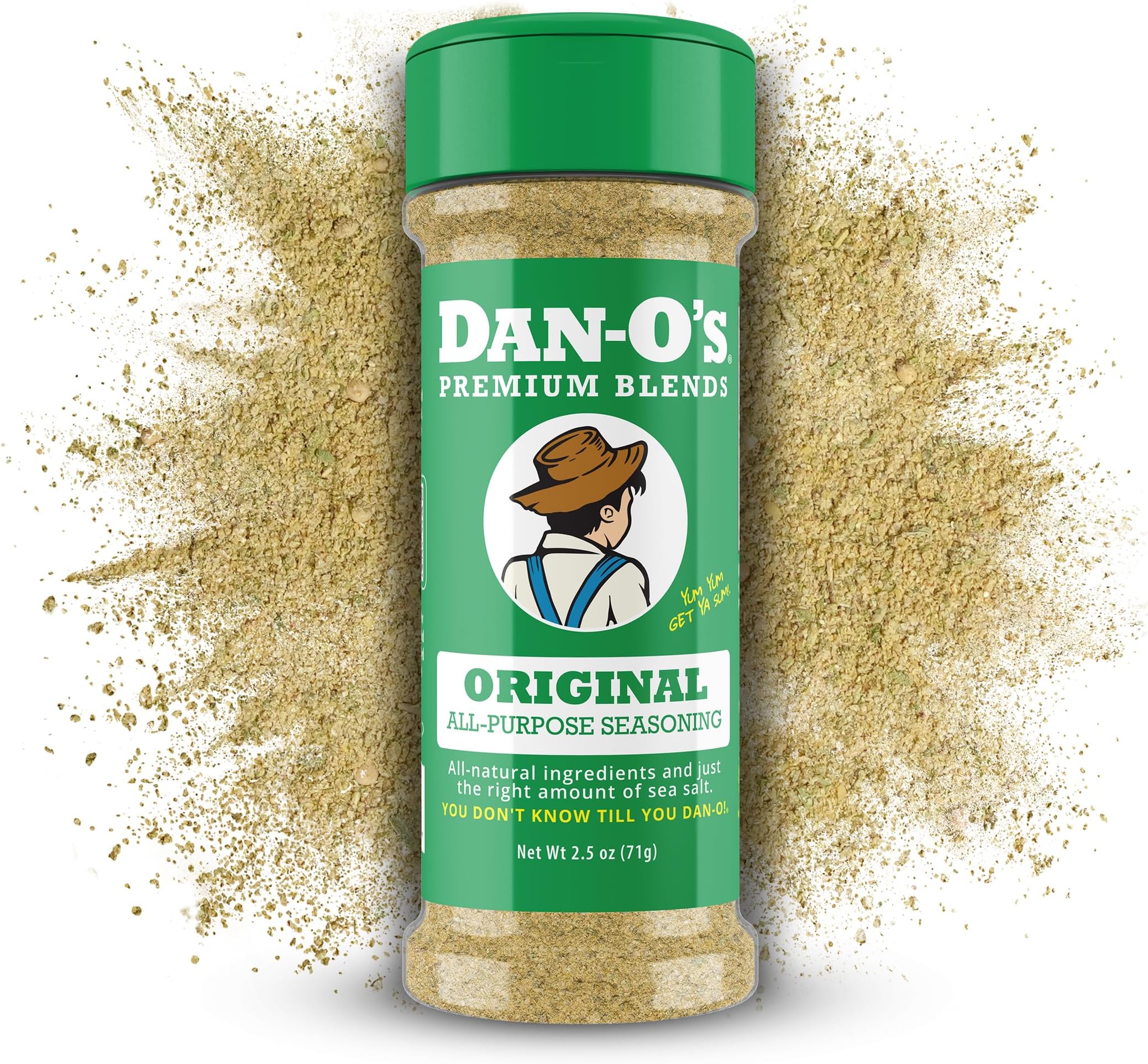 Original Seasoning, 2.5 oz Bottle, All Purpose Seasoning for Chicken, Turkey, Beef, Veggies and More, Sugar Free, Zero Calorie, Use this Spice Blend to Craft a Marinade, Dry Rub or Sauce