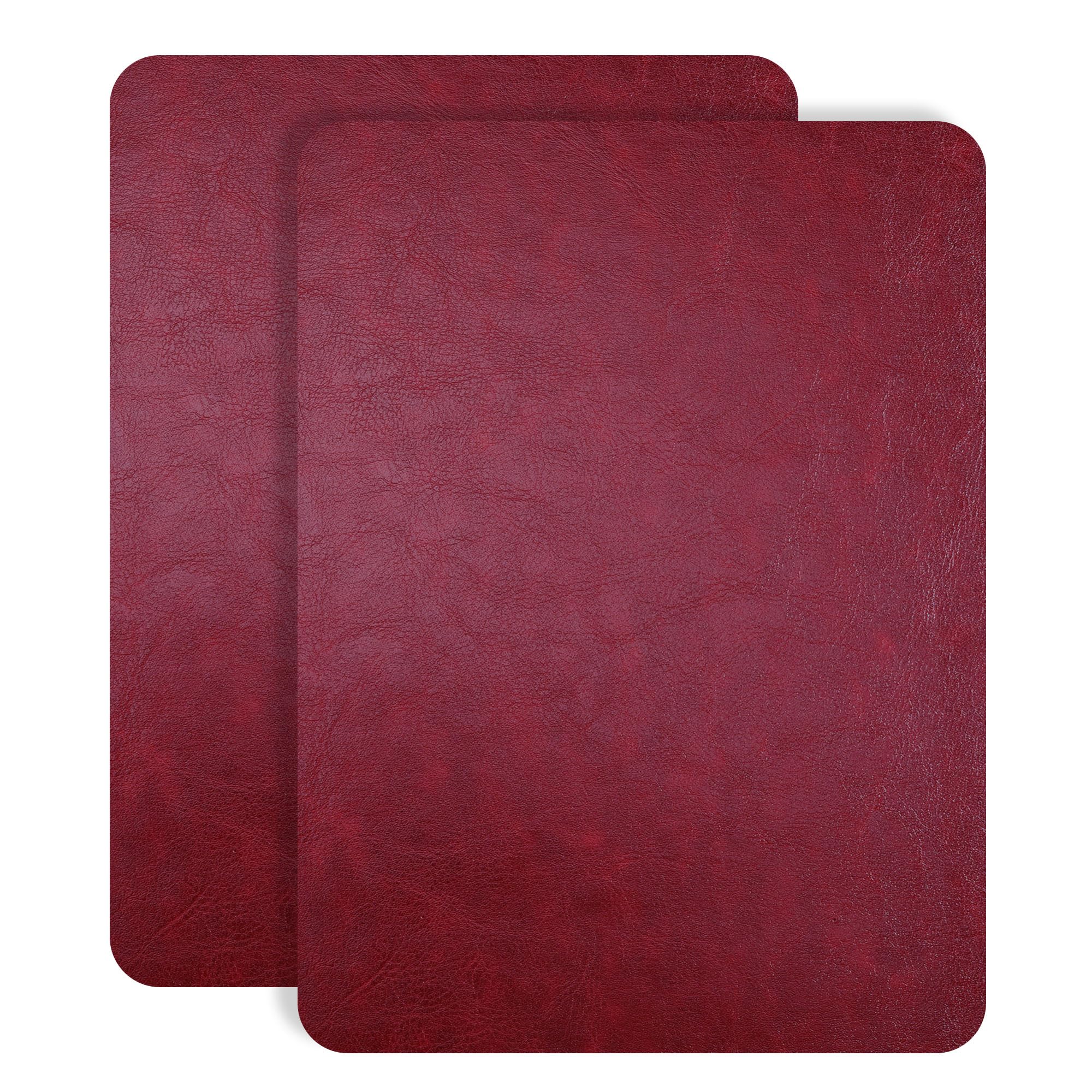 JDLUGH Cinta de parche de reparación de cuero para sofá, 8.2 x 11 pulgadas, 2 piezas autoadhesivas para sofá, asiento de coche, muebles de cuero, kit de parches de reparación de vinilo (8.2 x 11