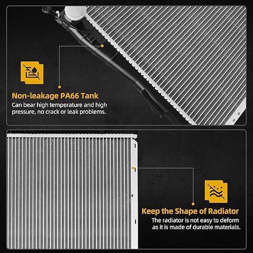 Miniatura 3 de DWVO Radiador completo compatible con BMW E82 E89 E90 E91 2007-2013, 17117562079