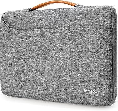 tomtoc 360° çanta kılıfı için 15 inç Yeni MacBook Air M3/A3114 M2/A2941 2024-2023, 15 inç Microsoft Surface Laptop 6/5/4, Su İtici Laptop Çantası Laptop Kılıfı