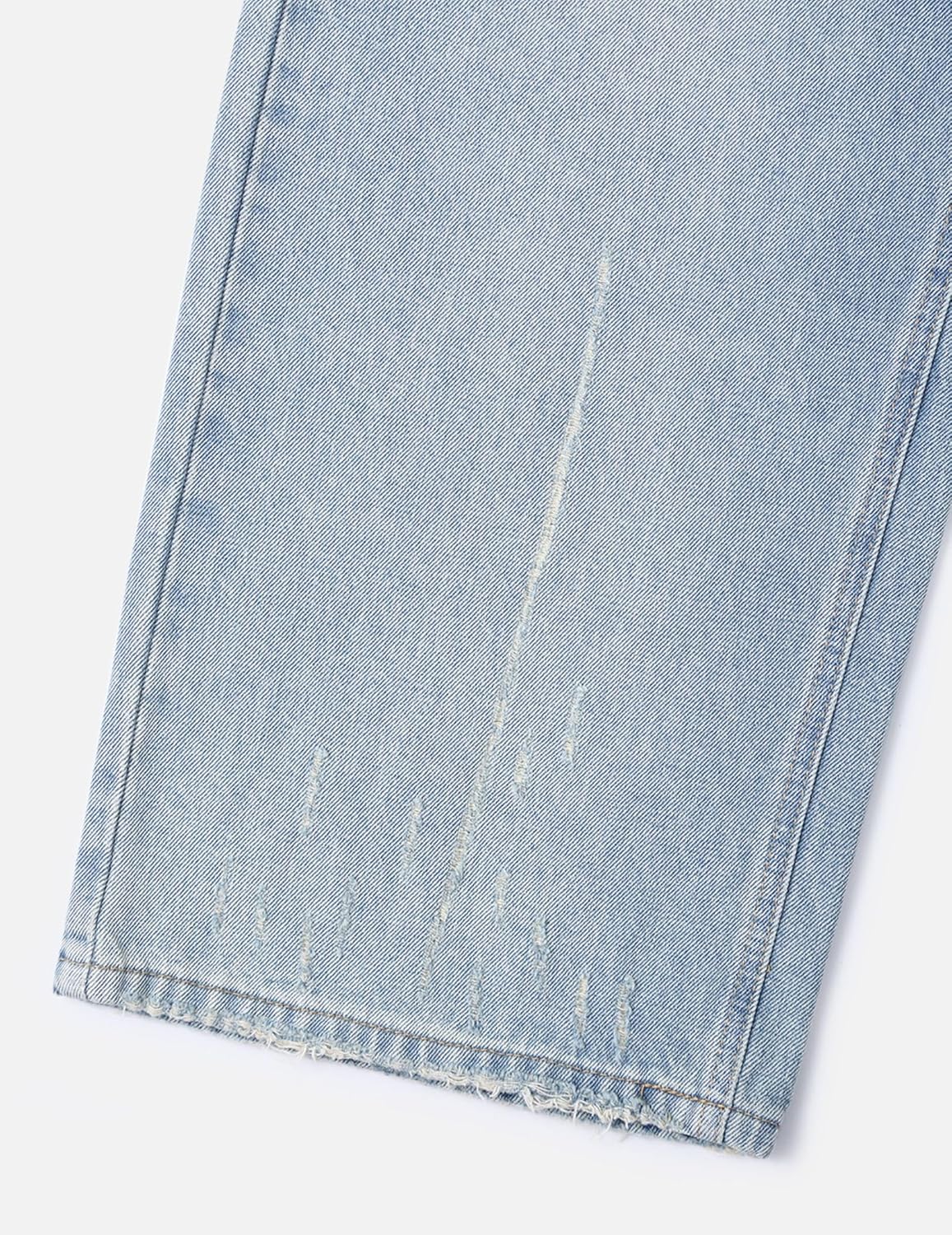 Aelfric Eden Washed Baggy Jeans Wide Leg Pants for Women Men Straight Leg Casual Loose Unisex Streetwear Y2K Denim Jeans - Image 4