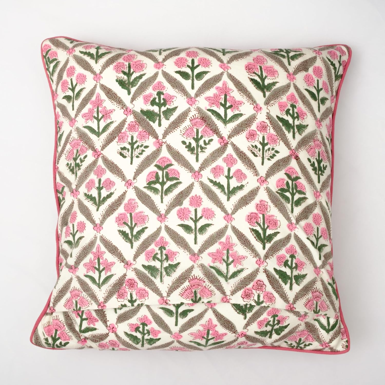 Ridhi Block Print Cotton Throw Pillow Covers for Decorative