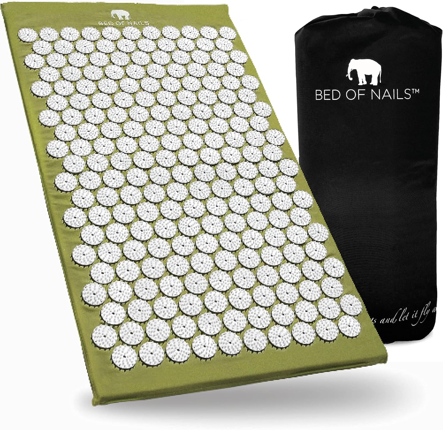 BED OF NAILS Original Acupressure Mat — Acupuncture Mat with 8,820