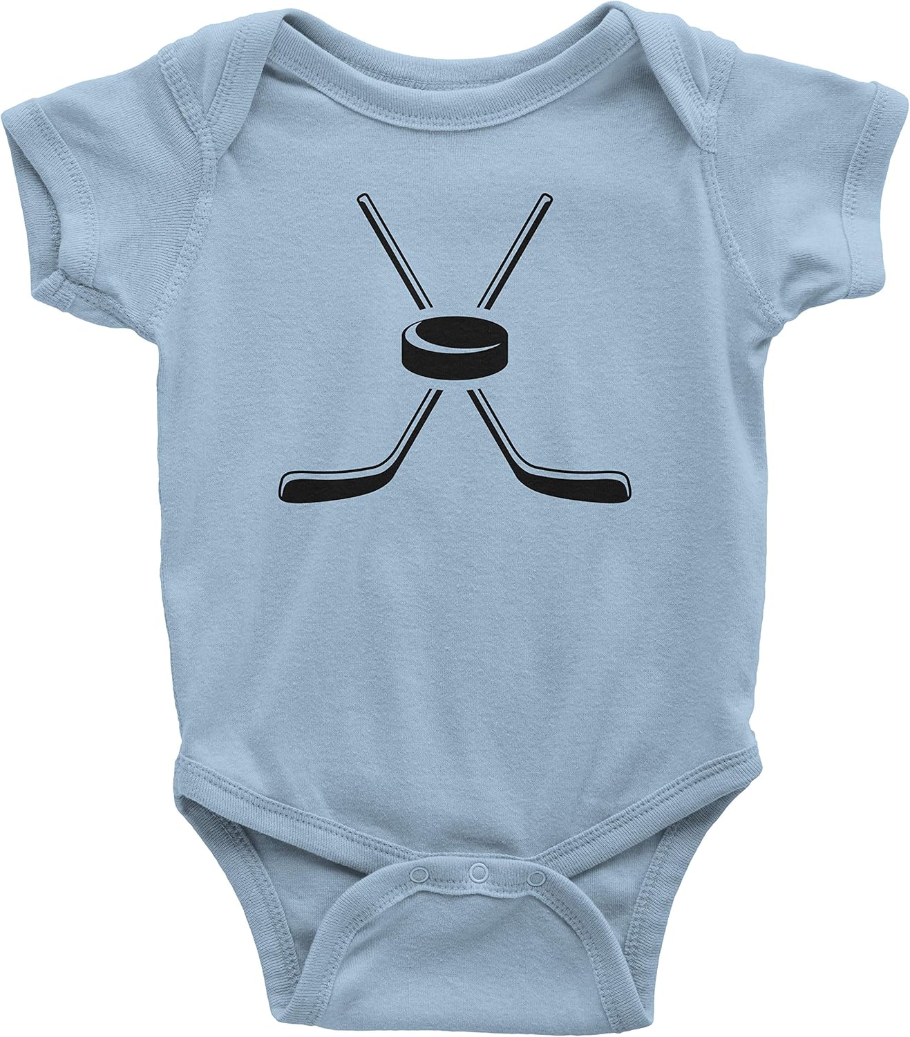 Hockey Custom One Piece Bodysuit for Baby – Personalized Name and Number