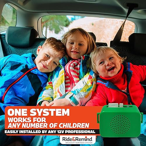 Miniatura 2 de Alarma de coche  Sistema de recordatorio de asiento trasero  Alarma recordatorio de asiento de coche de bebé  Perfecto para niños y mascotas (debe